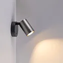 Deko-Light CAN MIX'N MATCH 2/3 - Zylindergehäuse / Schirm für Tisch-/ Steh-/ Wandleuchte, IP20, Ø 6cm / L 9.5cm, Aluminium, anthrazit