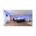 AU-01-08, flat U-profile for 8 - 9,3 mm LED stripes, 100cm