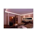 AU-01-08, flat U-profile for 8 - 9,3 mm LED stripes, 100cm