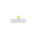 Deko-Light AU-01-12, flat U-profile for 12 - 13,3 mm LED stripes, 100cm, anodized aluminum