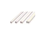  AU-01-12, flat U-profile for 12 - 13,3 mm LED stripes, 200cm, matt white