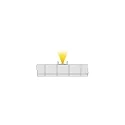 Deko-Light U-Profil AU-01-15, 15-16,3 mm LED Stripes, flach, 1m, silber eloxiert