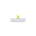 Deko-Light AU-02-10, high U-profile for 10 - 11,3 mm LED stripes, 100cm, anodized aluminum