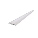  LED profile AM-01-10 flat surface profile for 10-11,3mm LED stripes, 200cm, matt white - without cover