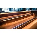  Reprofile stair STEP profile AL-02-10 for 10 - 11,3 mm LED stripes, aluminum anodized, 200cm, silver