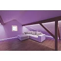 Base profile AM-02-10 for 10 - 11.3mm LED strip, matt silver, anodized, 200cm