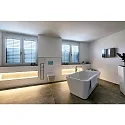  Reprofil IP-profile, U-flat AU-04-12 for 12 - 13,3 mm LED stripes, aluminum, anodized, 200cm, silver