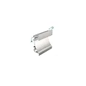 Deko-Light Trockenbau-Profil, Wandvoute EL-02-12, 14mm LED Stripes, 2m, weiß