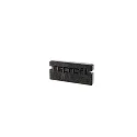 Endkappe P-AU-01-10, 16 mm, 2 Stück, schwarz