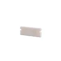 Endcaps P-AU-01-12, 18 mm, 2 items, white