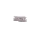 Endcaps P-AU-01-12, 18 mm, 2 items, grey