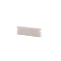 Endcaps P-AU-01-15, 21 mm, 2 items, white
