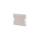 Endcaps P-AU-02-12, 18 mm, 2 items, white