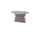 Endcaps P-ET-02-10, 25 mm, 2 items, grey
