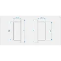 Endkappe C-P-EL-02-10 Set 2 Stk., grau