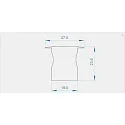 Endkappe C-P-ET-04-12 Set 2 Stk., grau