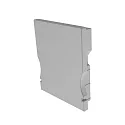  Endkappe H-AU-02-20 Set 2 Stk., grau