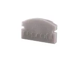 Endkappe F-AU-01-08, 14 mm, 2 Stück, grau