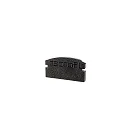 Endkappe F-AU-01-10, 16 mm, 2 Stück, schwarz