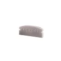 Endcaps f-AU-01-15, 21 mm, 2 items, grey