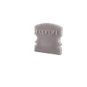 Endcaps f-AU-02-10, 16 mm, 2 items, grey