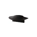 Endcaps f-ET-01-10, 25 mm, 2 items, black