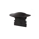 Endcaps f-ET-02-10, 25 mm, 2 items, black
