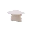 Endcaps f-ET-02-12, 27 mm, 2 items, white