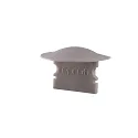 Endcaps f-ET-02-12, 27 mm, 2 items, grey