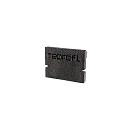 Endkappe H-AU-01-10, 16 mm, 2 Stück, schwarz