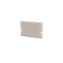 Endcaps H-AU-01-12, 18 mm, 2 items, white