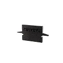 Endcaps H-ET-01-10, 25 mm, 2 items, black