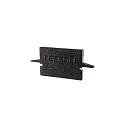 Endcaps H-ET-01-12, 27 mm, 2 items, black