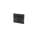 Endkappe H-AU-01-08, 14 mm, 2 Stück, schwarz