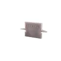 Endkappe H-ET-01-08, 23 mm, 2 Stück, grau