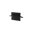 Endkappe H-ET-01-08, 23 mm, 2 Stück, schwarz