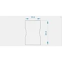 Endkappe H-AU-03-12 Set 2 Stk., grau