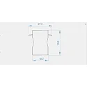 Endkappe H-ET-04-12 Set 2 Stk., grau