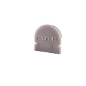 Endkappe R-AU-01-10, 16 mm, 2 Stück, grau