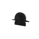 Endkappe R-ET-01-08, 23 mm, 2 Stück, schwarz