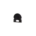 Accessories for LED Profil R-AU-01-05 - endcaps, 2 items, black