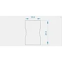 Endkappe R-AU-03-12 Set 2 Stk., grau