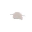 Endcaps L-ET-01-10, 25 mm, 2 items, white