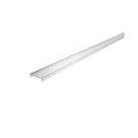 Zubehör für LED Profil - Abdeckung P-01-20, 200cm, klar, 95% Transmission