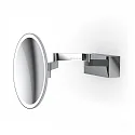 LED Wandkosmetikspiegel VISION R, 5-fache Vergrößerung, 12W, 3000-5000K, 588lm, CRI>95, IP44, chrom