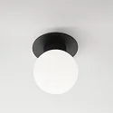 Decor Walther Ceiling luminaire GLOBE 20, E27, IP44, black matt