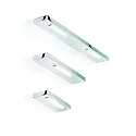 LED Wandleuchte SLIM 24 N LED, 8W 3000K 1280lm, IP44, Chrom