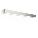 LED Wall luminaire BOX 80 N LED, 41,2W, 3000K, 6060lm, IP44, nickel satin
