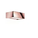 LED Wandleuchte BOX 15 N LED, 16W 2700K 2440lm, IP44, Roségold / Kupfer