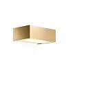 LED Wandleuchte BOX 15 N LED, 16W 2700K 2440lm, IP44, Gold matt 24 Karat